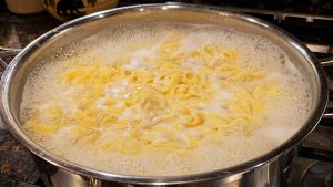 Pasta Boiling I Salted Water